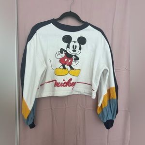 Mickey Mouse Zara crop top